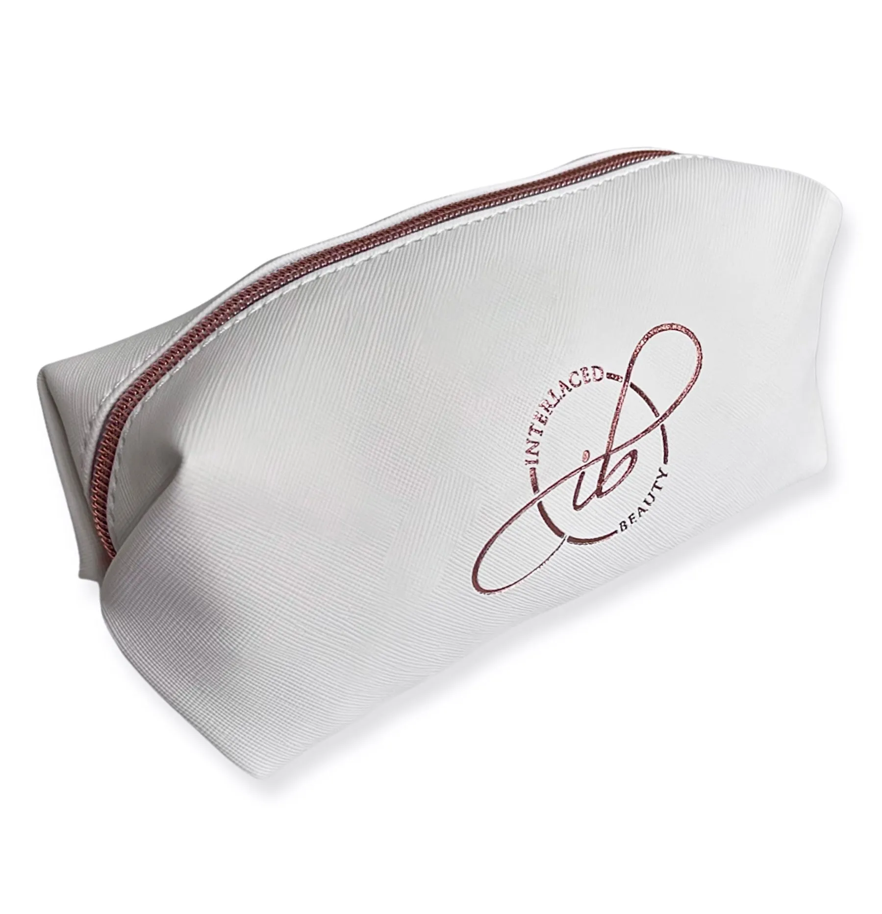Hello Beautiful Interlaced Beauty Cosmetic bag