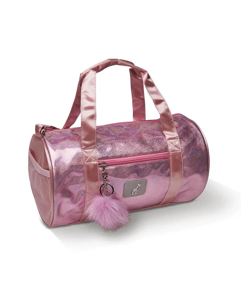 Pink Shimmer Roll Bag