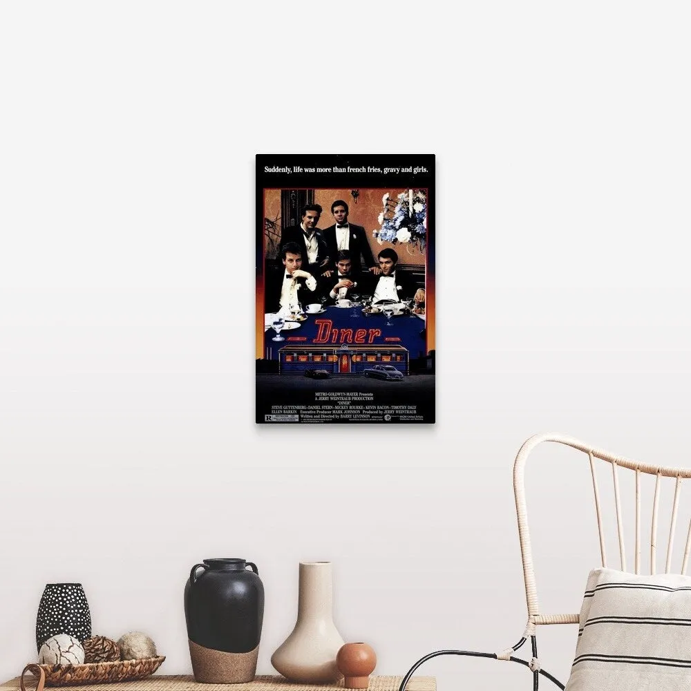 "Diner (1982)" Canvas Wall Art