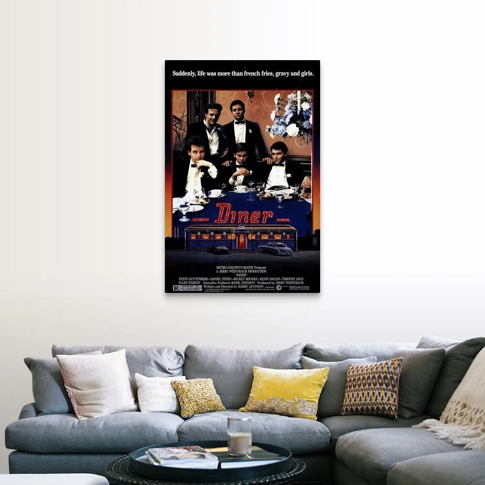 "Diner (1982)" Canvas Wall Art