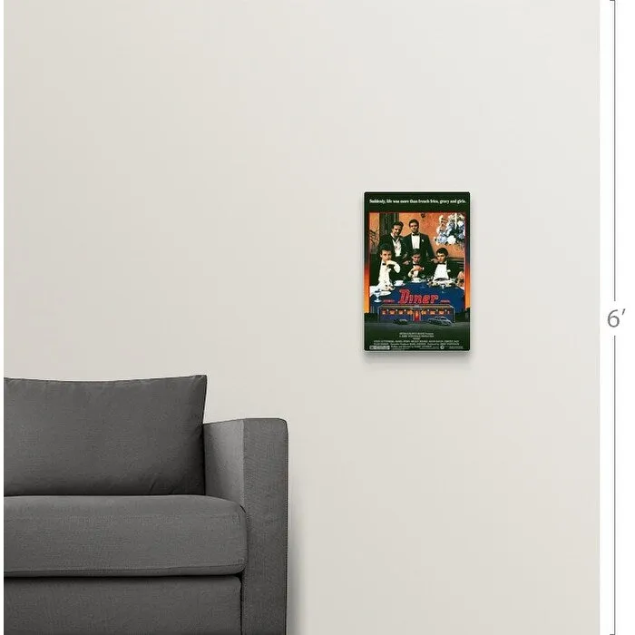 "Diner (1982)" Canvas Wall Art